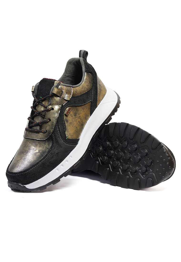 SNEAKERS SAN POLOS MUJER 3903 ORO NEGRO - Imagen 4