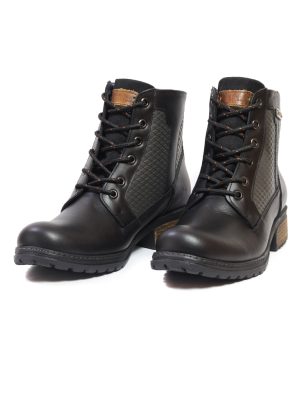 BOTAS SAN POLOS CASUAL MUJER EK301 NEGRO