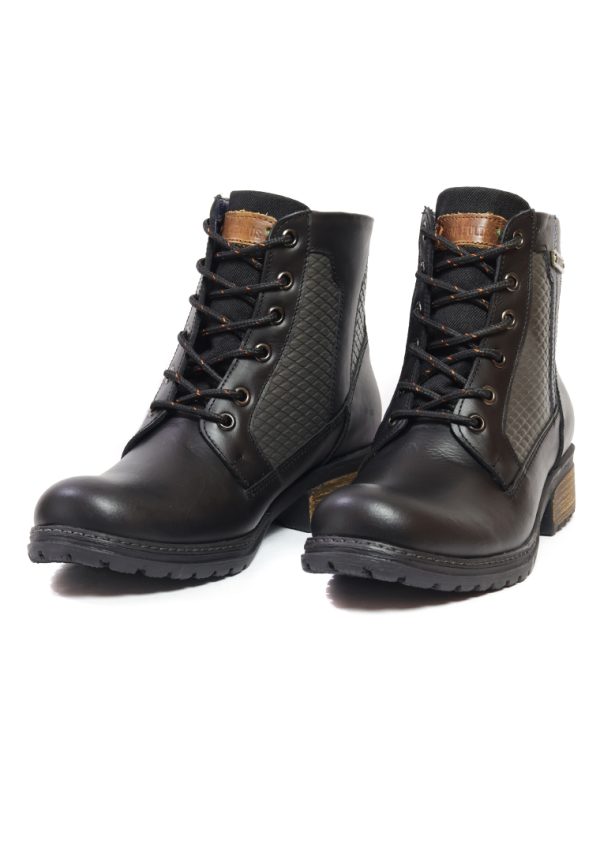 BOTAS SAN POLOS CASUAL MUJER EK301 NEGRO