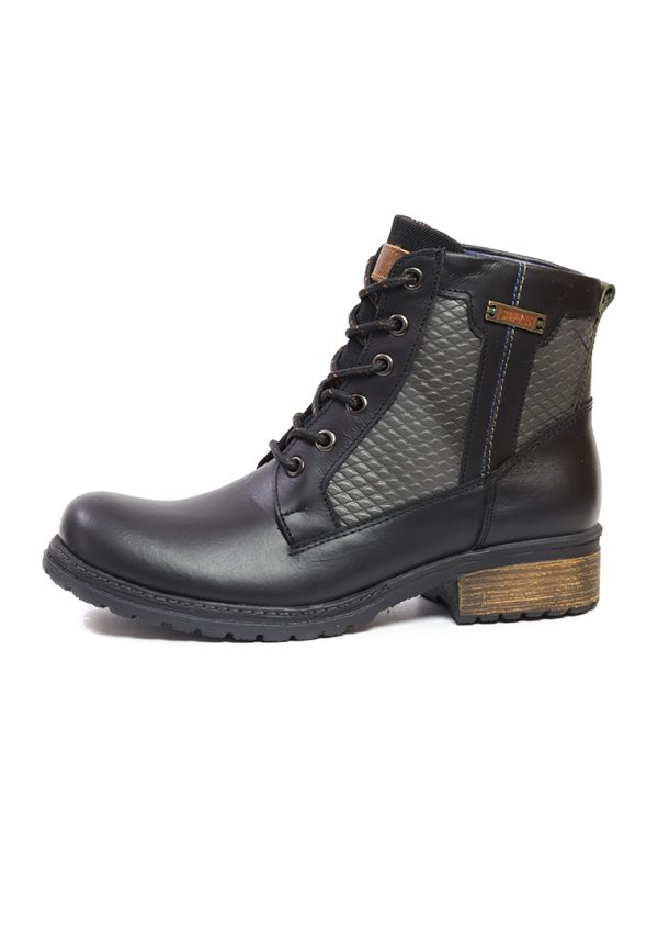 BOTAS SAN POLOS CASUAL MUJER EK301 NEGRO - Imagen 3