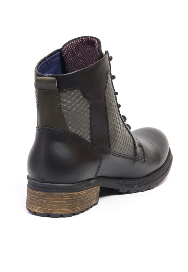 BOTAS SAN POLOS CASUAL MUJER EK301 NEGRO - Imagen 4