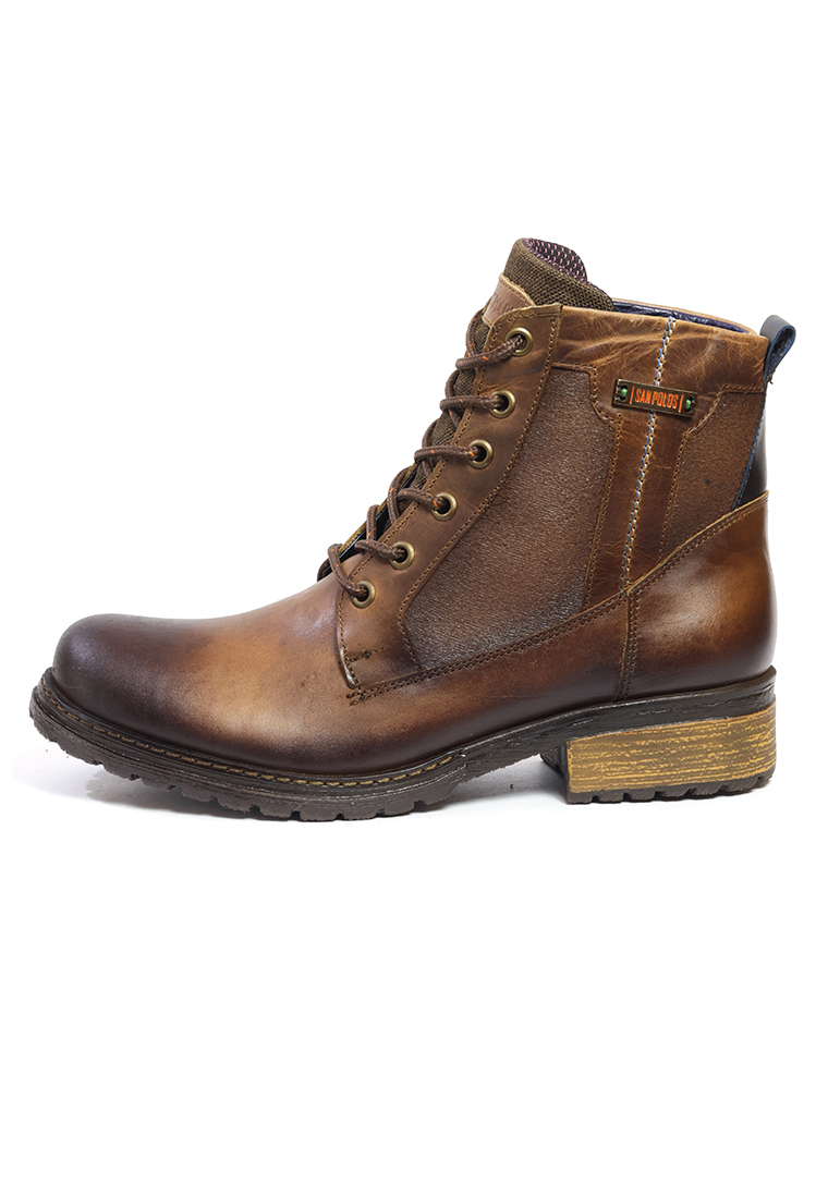 BOTAS SAN POLOS CASUAL MUJER EK301 HAMPTON MIEL - Imagen 2