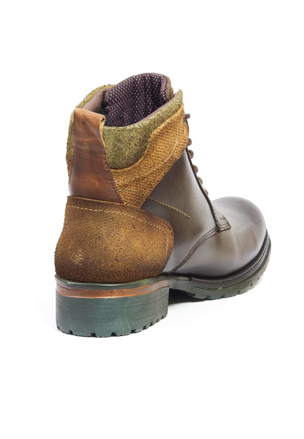 BOTAS SAN POLOS CASUAL MUJER EK1554 VERDE - Imagen 4
