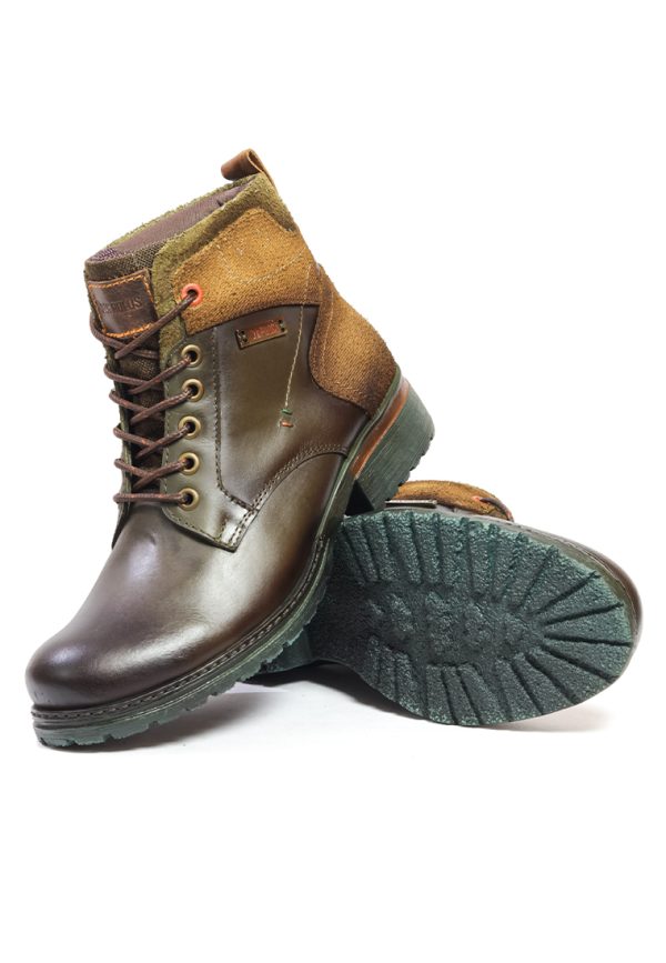 BOTAS SAN POLOS CASUAL MUJER EK1554 VERDE - Imagen 5