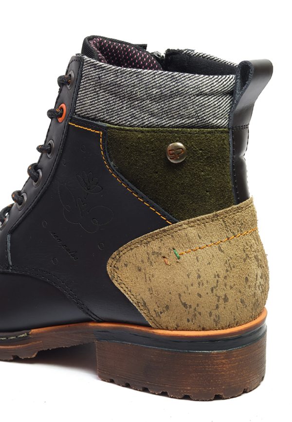 BOTAS SAN POLOS LEÑADORAS MUJER EK1558 RÚSTICO GRIS - Imagen 6