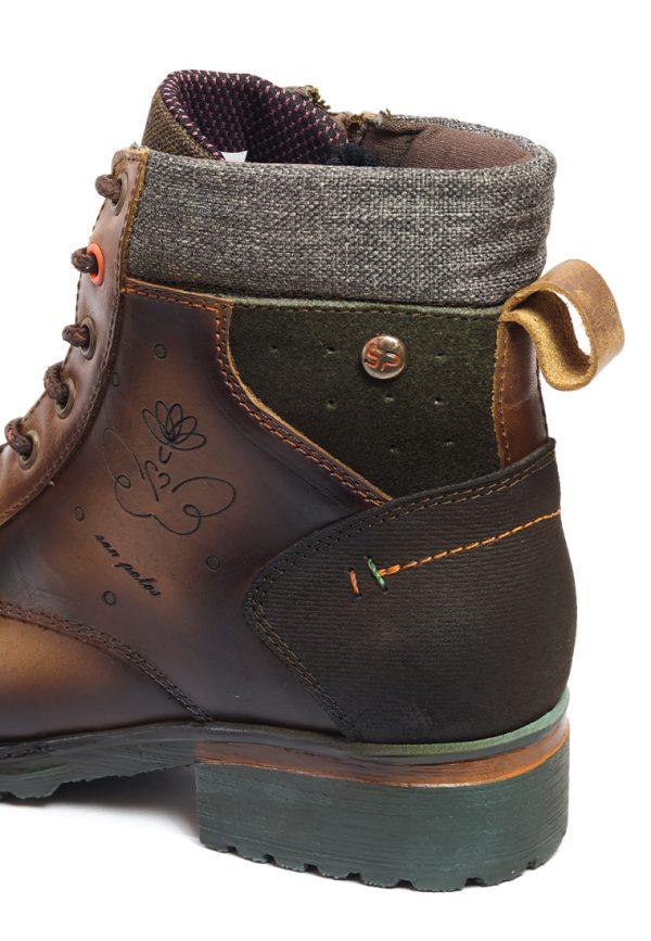 BOTAS SAN POLOS LEÑADORAS MUJER EK1558 MIEL - Imagen 6