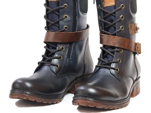 BOTAS SAN POLOS CASUAL MUJER EK1559 AZUL