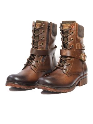 BOTAS SAN POLOS CASUAL MUJER EK1559 MIEL