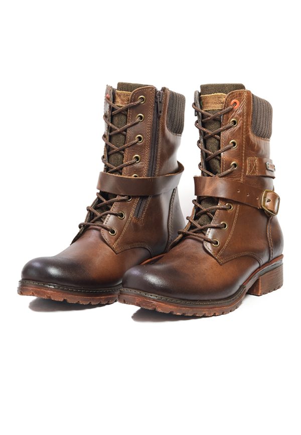 BOTAS SAN POLOS CASUAL MUJER EK1559 MIEL