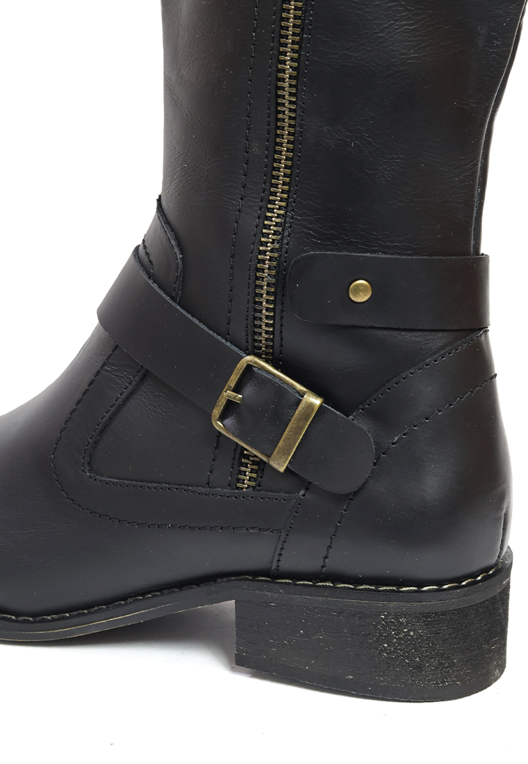 BOTAS SAN POLOS CASUAL MUJER EK2358 NEGRO - Imagen 4