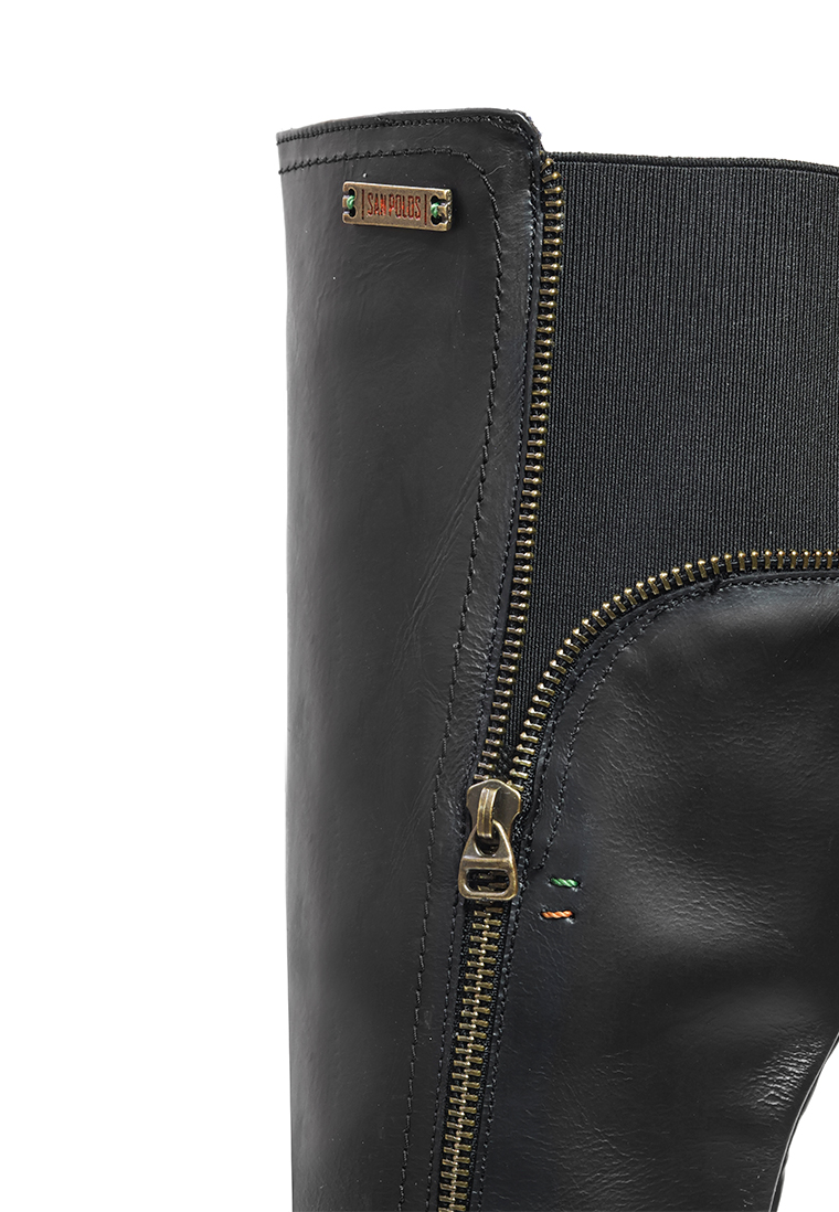 BOTAS SAN POLOS CASUAL MUJER EK2358 NEGRO - Imagen 5