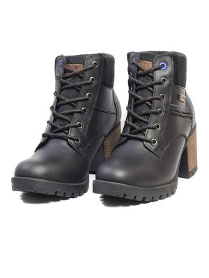 BOTAS SAN POLOS CASUAL MUJER EK5202 NEGRO