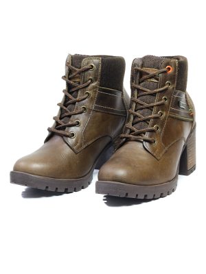 BOTAS SAN POLOS CASUAL MUJER EK5202 PARDO