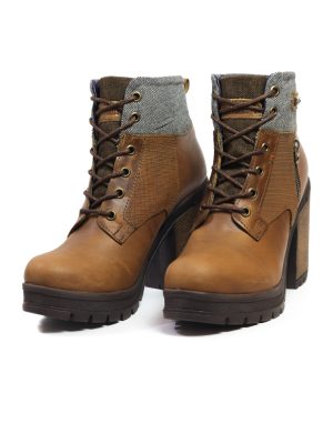 BOTAS SAN POLOS CASUAL MUJER EK8935 MIEL
