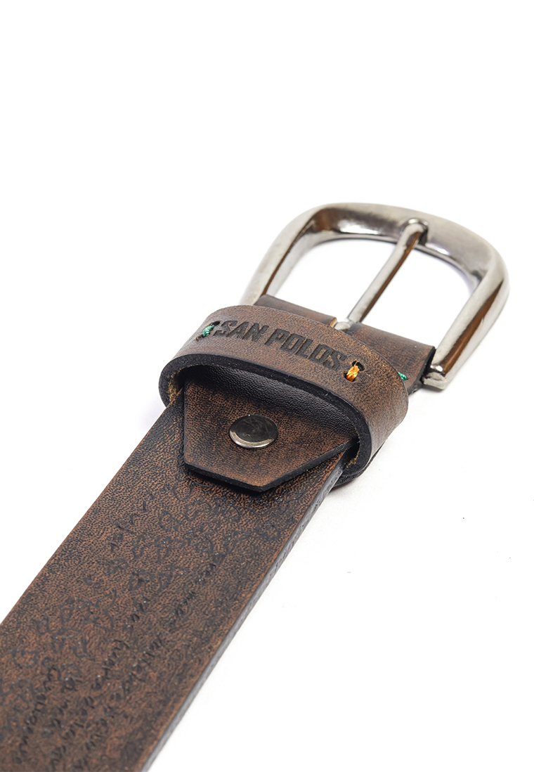 Cinturón de Cuero para Mujer San Polos RMGM02 - Café - Imagen 3