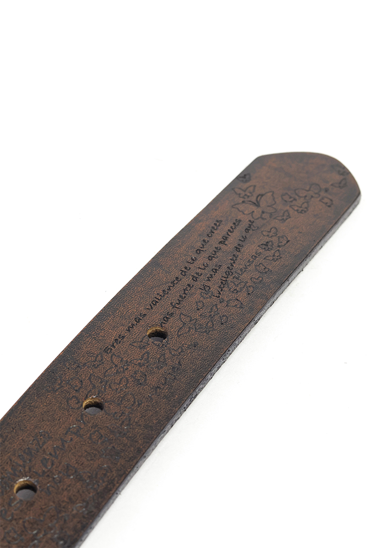 Cinturón de Cuero para Mujer San Polos RMGM02 - Café - Imagen 4