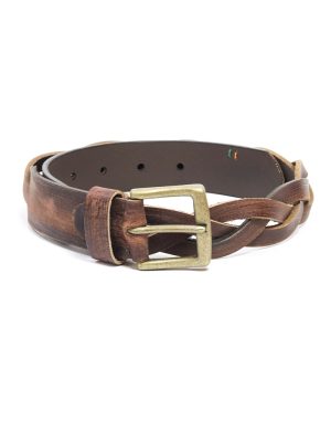 Cinturón de Cuero para Mujer San Polos RMGM03 - Café