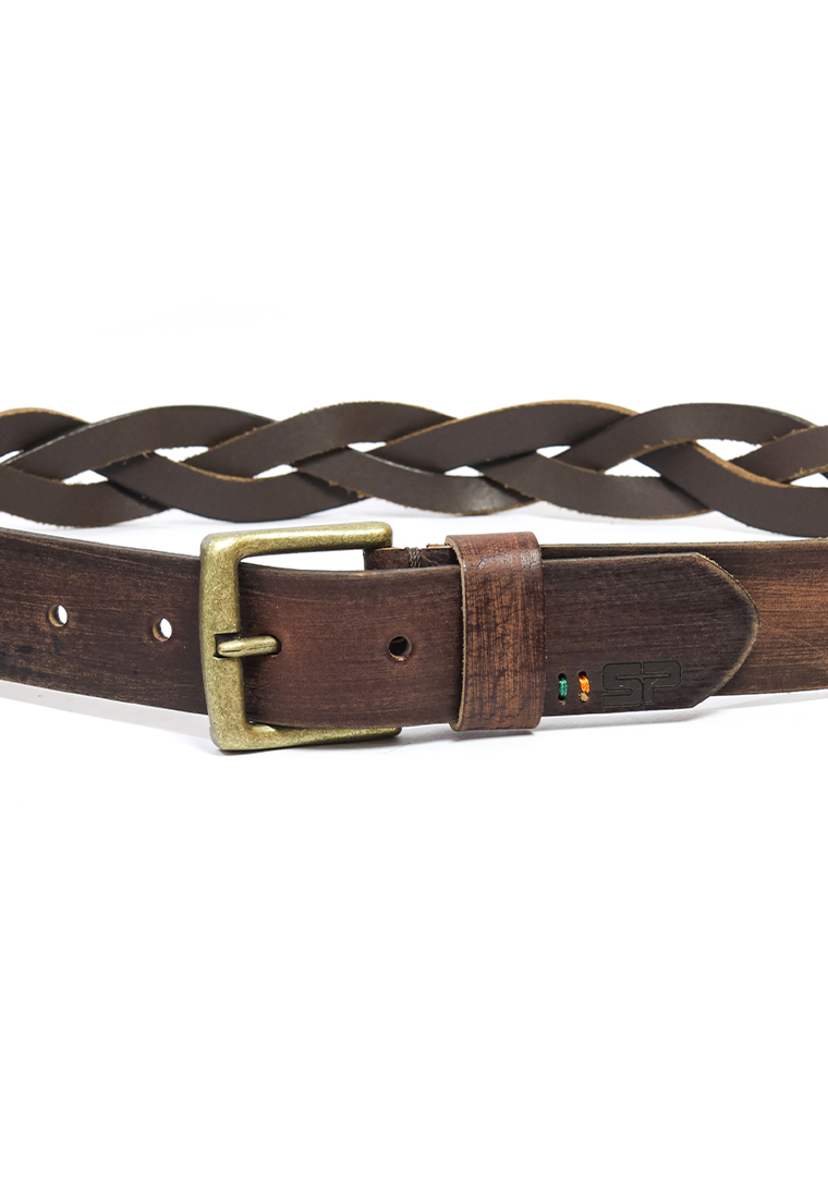 Cinturón de Cuero para Mujer San Polos RMGM03 - Café - Imagen 4