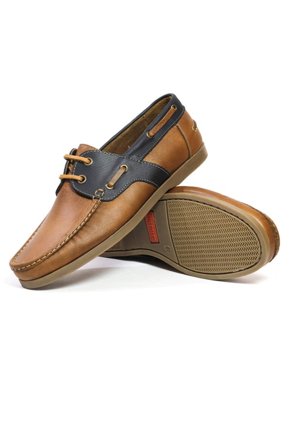 ZAPATOS SAN POLOS APACHE HOMBRE 174 MIEL - Imagen 4