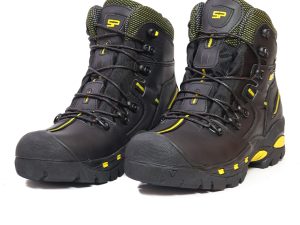 BOTAS SAN POLOS INDUSTRIAL HOMBRE 2838 NEGRO AMARILLO