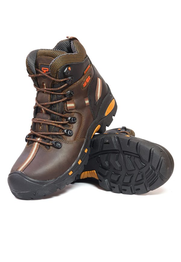 BOTAS SAN POLOS INDUSTRIAL HOMBRE 2838 CAFÉ NARANJA - Imagen 5