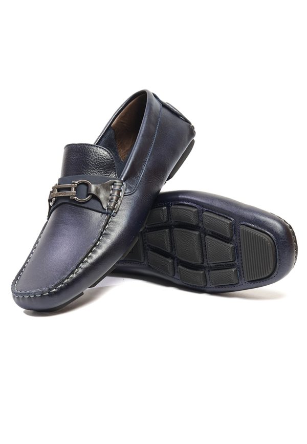 ZAPATOS SAN POLOS CASUAL HOMBRE 3022 AZUL - Imagen 5