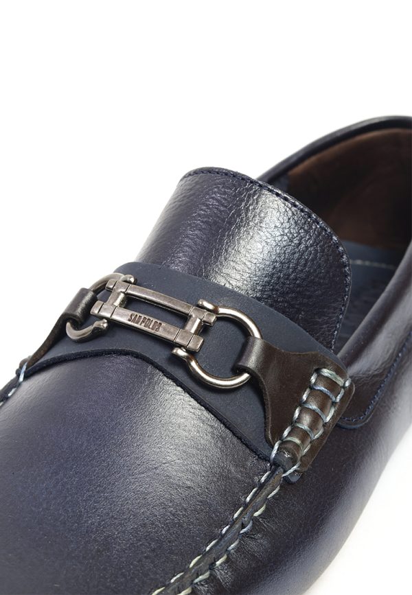 ZAPATOS SAN POLOS CASUAL HOMBRE 3022 AZUL - Imagen 6