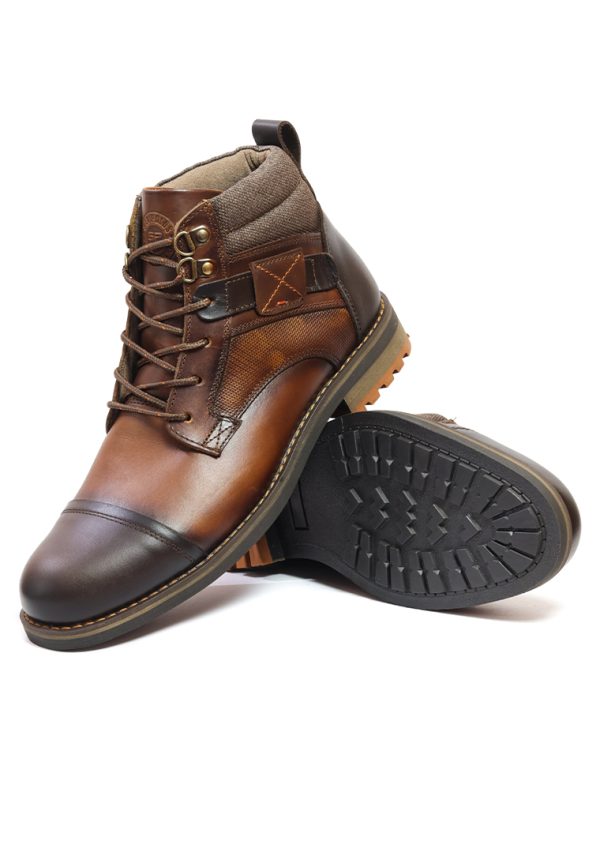BOTAS SAN POLOS CASUAL HOMBRE 3214 MIEL - Imagen 5