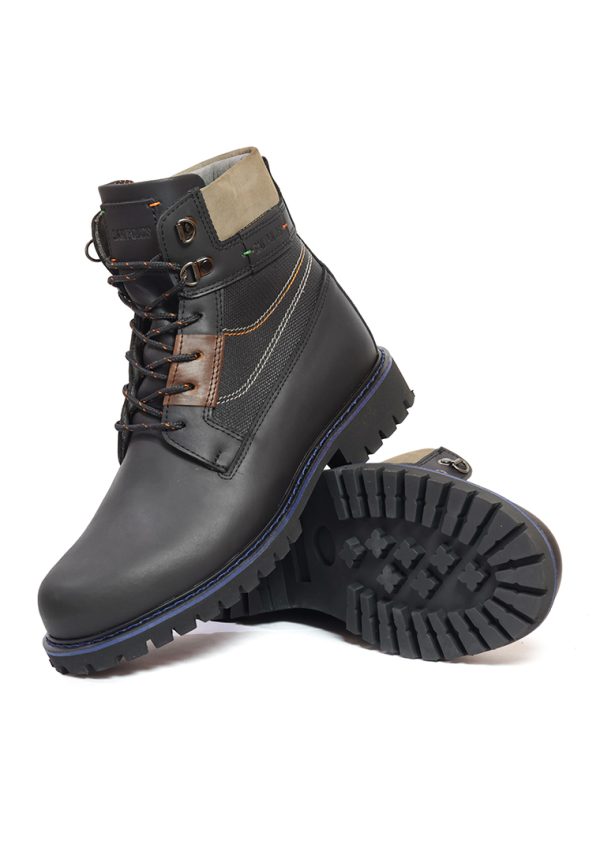 BOTAS SAN POLOS CASUAL HOMBRE 3363 NEGRO - Imagen 4