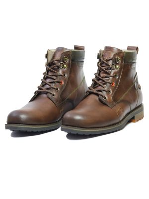 BOTAS SAN POLOS CASUAL HOMBRE 3408 COÑAC VERDE