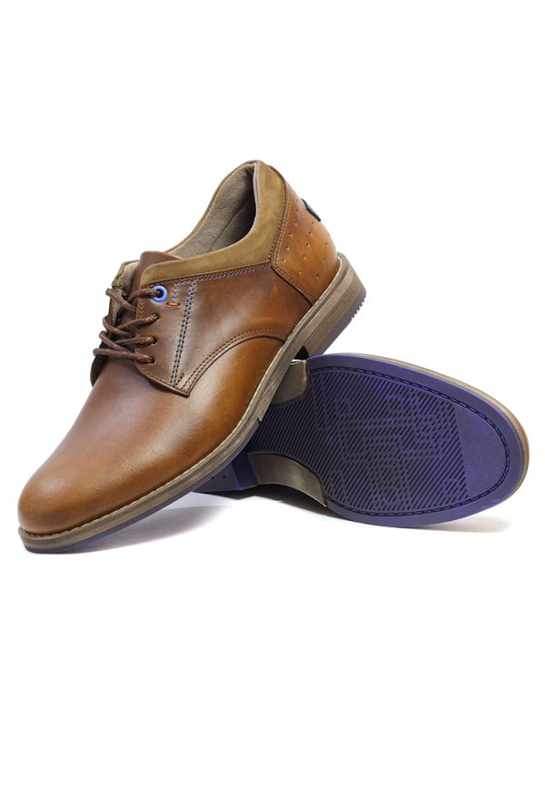 ZAPATOS SAN POLOS CASUAL HOMBRE 3417 MIEL - Imagen 5