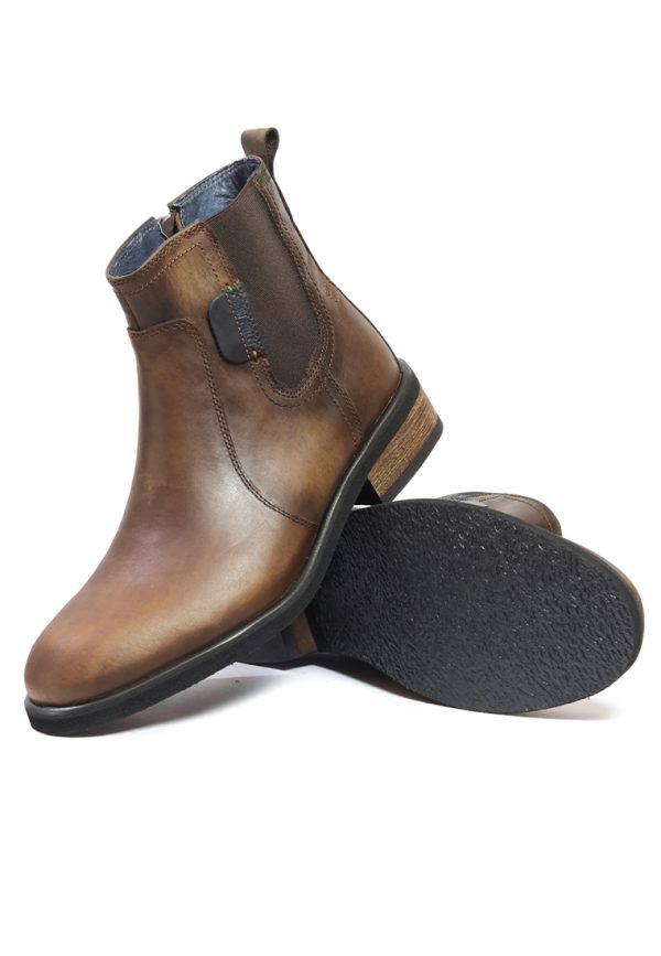 BOTAS SAN POLOS CASUAL CHELSEA HOMBRE 3452 PARDO - Imagen 5