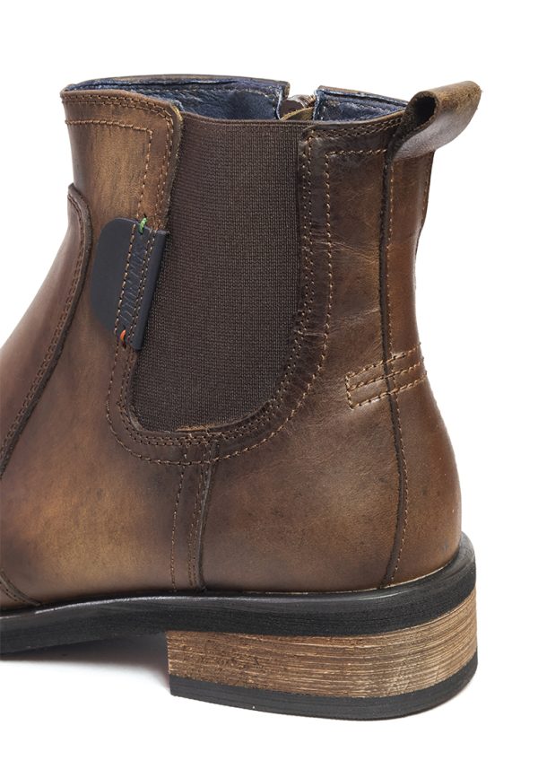 BOTAS SAN POLOS CASUAL CHELSEA HOMBRE 3452 PARDO - Imagen 4