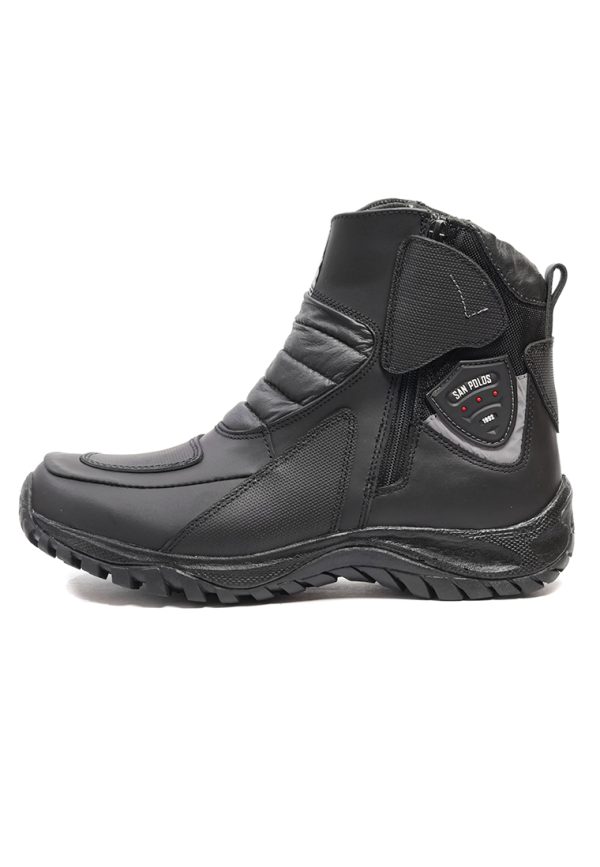 BOTAS SAN POLOS MOTOCICLISMO HOMBRE 3460 PIONER NEGRO - Imagen 3