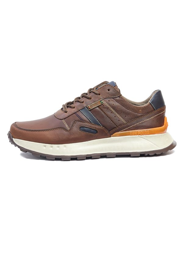 SNEAKERS SAN POLOS HOMBRE 3531 COÑAC - Imagen 6