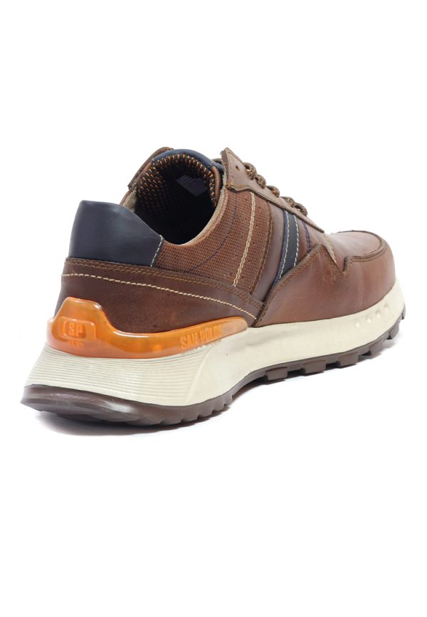 SNEAKERS SAN POLOS HOMBRE 3531 COÑAC - Imagen 5