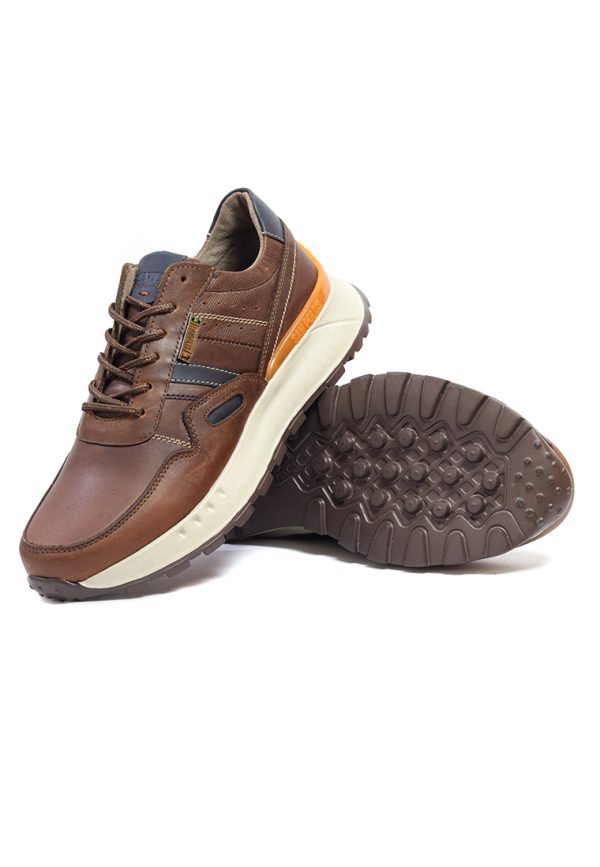 SNEAKERS SAN POLOS HOMBRE 3531 COÑAC - Imagen 4
