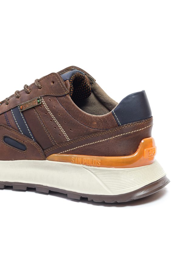 SNEAKERS SAN POLOS HOMBRE 3531 COÑAC - Imagen 3