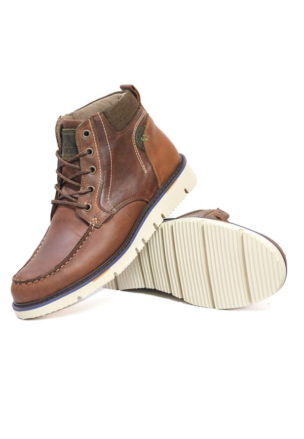 BOTAS SAN POLOS CASUAL HOMBRE 3614 COÑAC - Imagen 4