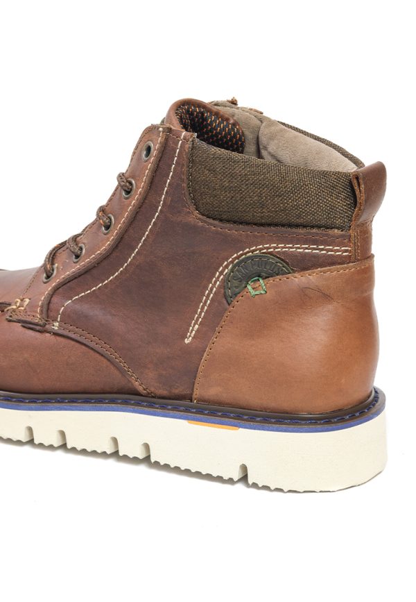 BOTAS SAN POLOS CASUAL HOMBRE 3614 COÑAC - Imagen 3