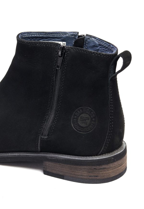 BOTAS SAN POLOS CASUAL CHELSEA HOMBRE 3661 NEGRO - Imagen 4