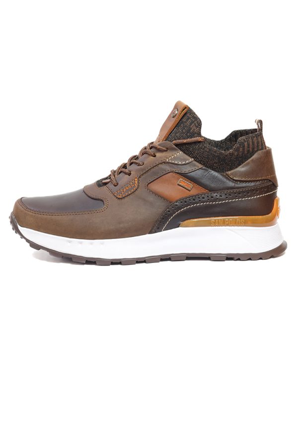 SNEAKERS SAN POLOS HOMBRE 3786 PARDO - Imagen 3