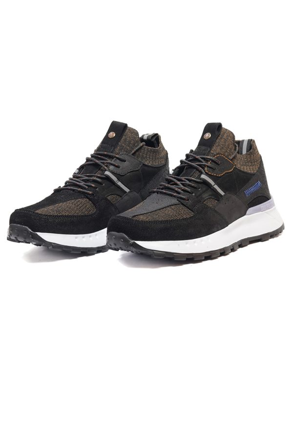 ZAPATO SNEAKER SAN POLOS HOMBRE 3808 NEGRO