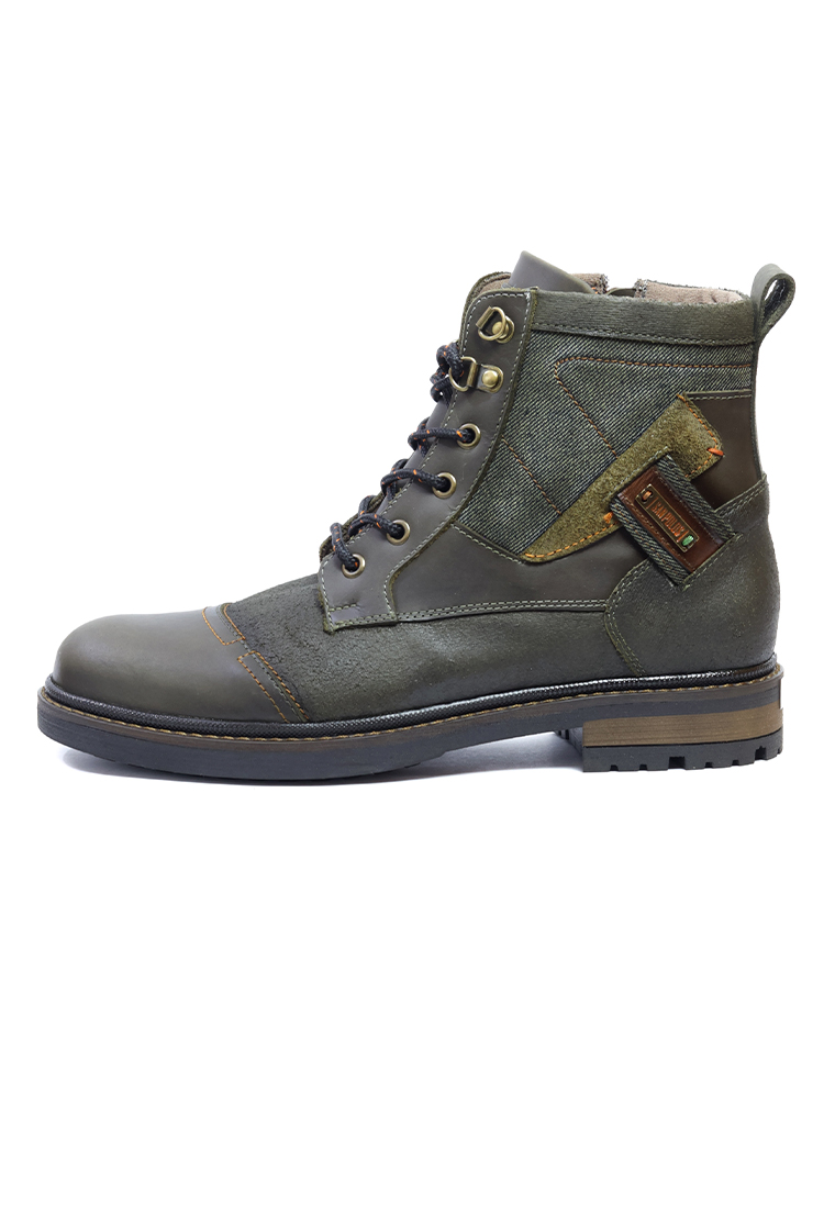 BOTAS SAN POLOS CASUAL HOMBRE 3878 VERDE - Imagen 2