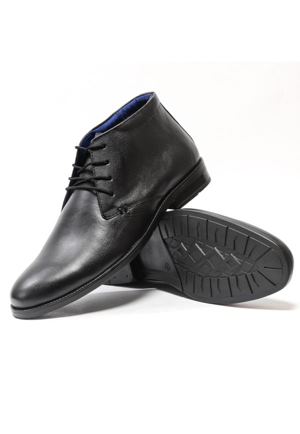 ZAPATOS SAN POLOS FORMAL HOMBRE GP-113 NEGRO - Imagen 5
