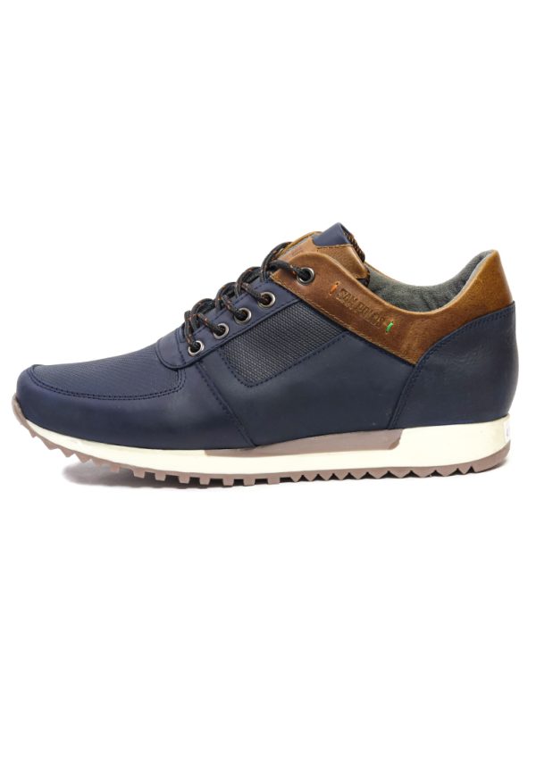 SNEAKERS SAN POLOS  HOMBRE 394 AZUL - Imagen 3