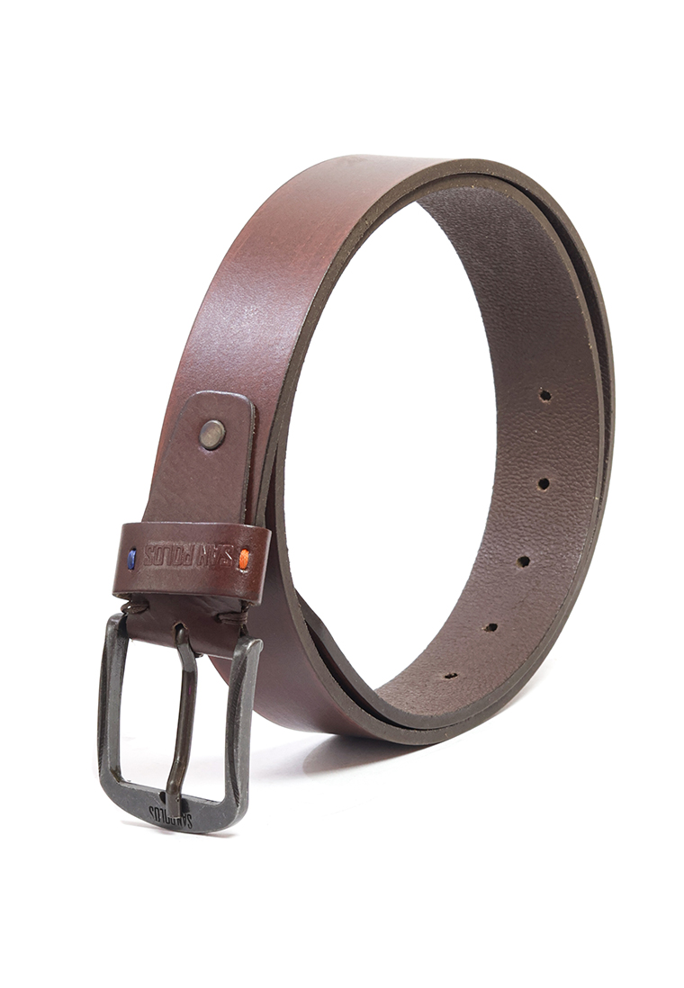 Cinturón de Cuero para Hombre San Polos JB073 - Coñac