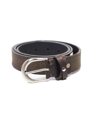 Cinturón de Cuero para Mujer San Polos RMGM01 - Café