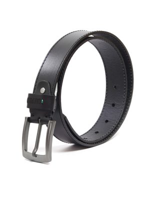 Cinturón de Cuero para Hombre San Polos SP002 - Negro
