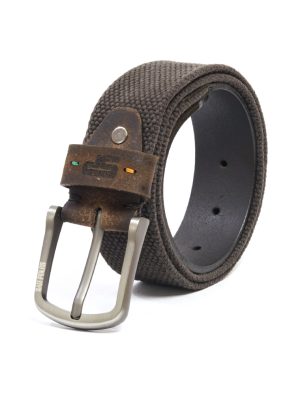 Cinturón de Cuero para Hombre San Polos RA005 - Café